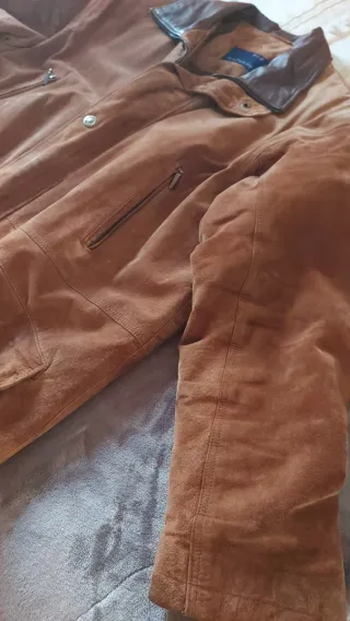 Abrigo Piel Old Taylor Marrón Hombre