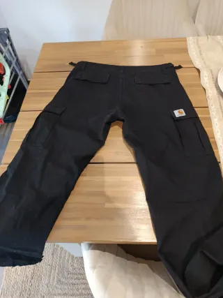 Pantalón Carhartt Aviaton Negro Talla 29x30