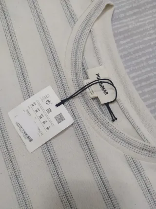 Camiseta Hombre Pull&Bear Rayas Talla L