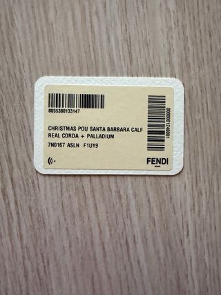 Fendi Porta PC Beige