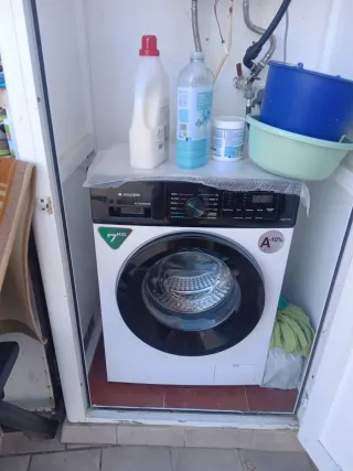 Lavadora 7kg con garantía (2 meses de uso)