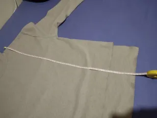 Jersey cuello alto beige