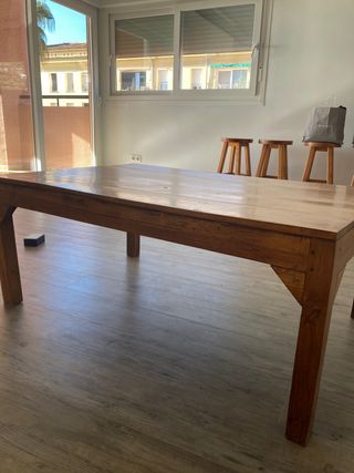 Mesa de centro de madera