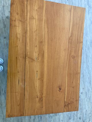 Mesa de centro de madera