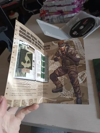 Metal Gear Solid 3 PS2 Completo PAL