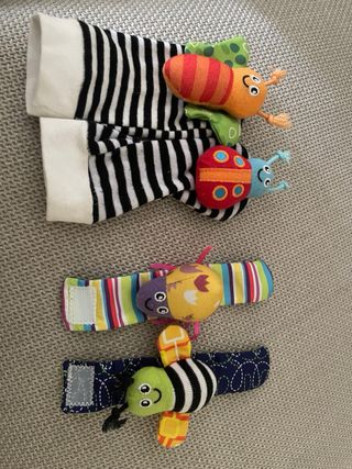 Lote Juguetes Bebé Sophie: Mordedores y Sonajeros