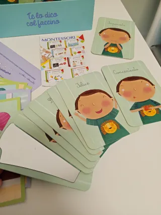 Sapientino Te lo dico col faccino gioco carte