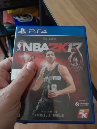 OFERTON!!. NBA 2K17 PS4 (PlayStation 4) Pau Gasol