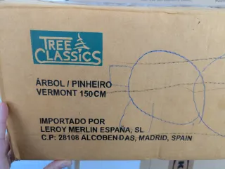 Árbol de Navidad 150 cm