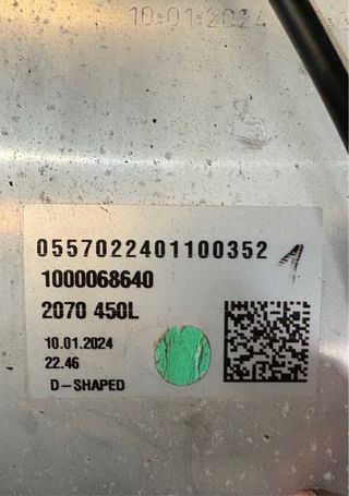 Depósito Combustible Volvo 450L 2024