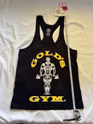 Camiseta gold gym original