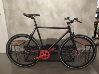 Bicicleta Single Speed Negra talla 56