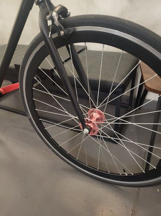 Bicicleta Single Speed Negra talla 56