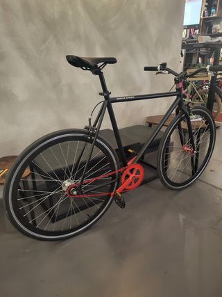 Bicicleta Single Speed Negra talla 56