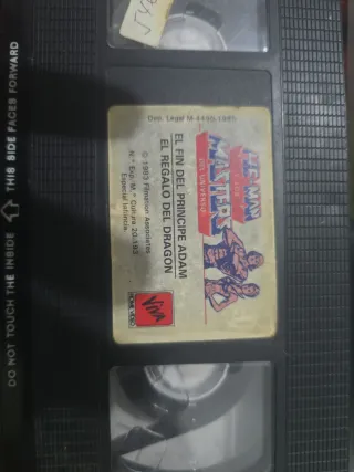 Lote 3 Cintas VHS: Flintstones, Jumanji, He-Man