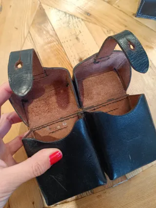 Cartucheras de cuero