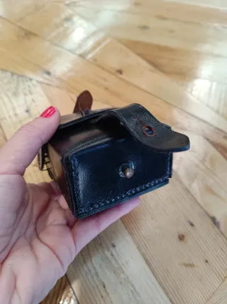 Cartucheras de cuero