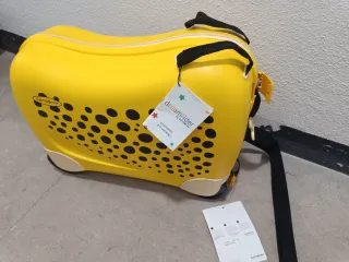 Samsonite Dream Rider Maleta Amarilla. Nueva etiq.