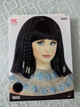 Parrucca Cleopatra Dea Egiziana Accessori