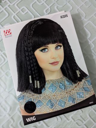 Parrucca Cleopatra Dea Egiziana Accessori