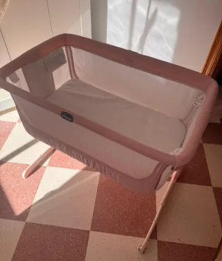 Minicuna Chicco rosa