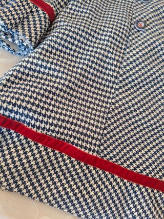 Vestido niña estampado príncipe de gales.