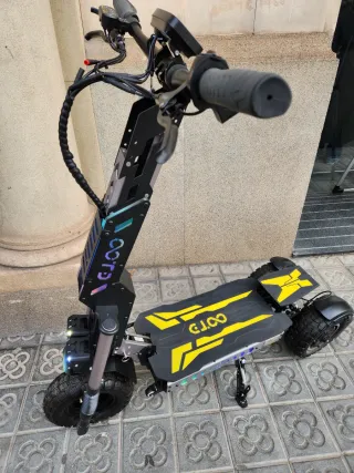 Patinete eléctrico doble motor