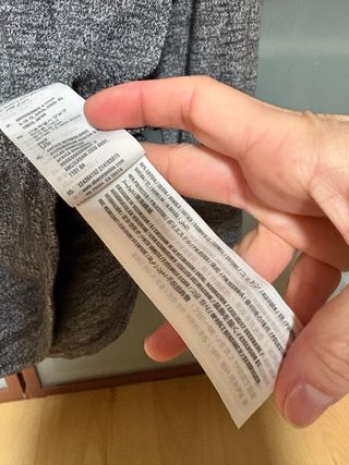 Camiseta Hollister Gris Manga Larga