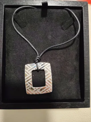 Colgante Lotus Acero Diseño Geométrico