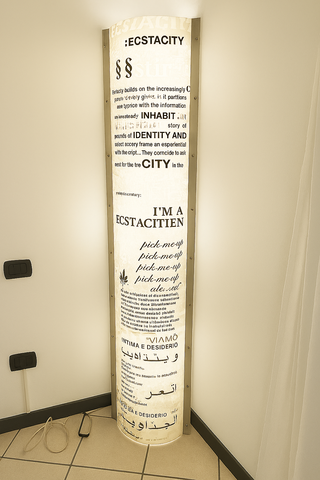 Lampada da terra Slamp Ecstacity -design N. Coates