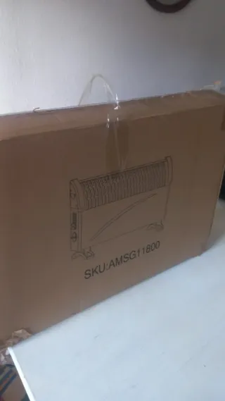 2 Estufas Eléctricas Blancas