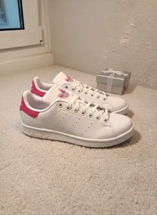 Adidas Stan Smith Mujer Talla 38 Rosa/Blanco