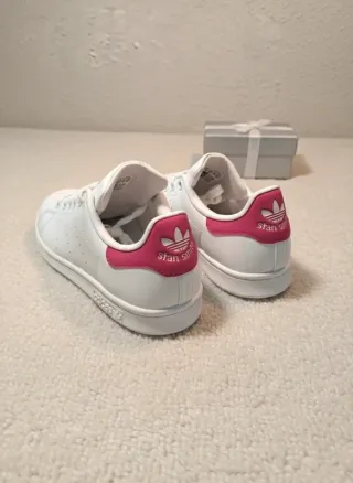 Adidas Stan Smith Mujer Talla 38 Rosa/Blanco