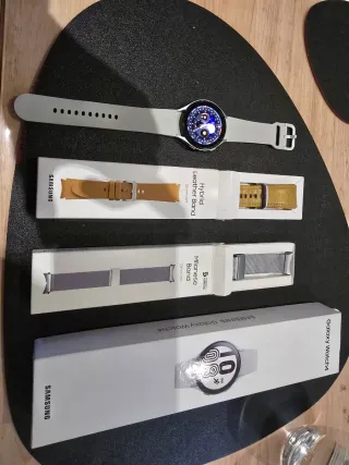 Samsung Galaxy Watch4 Plata/Blanco