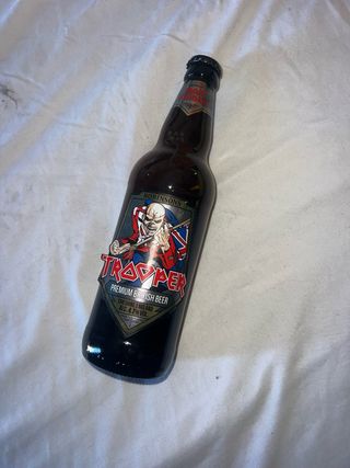 Cerveza Iron Maiden Botella vacía