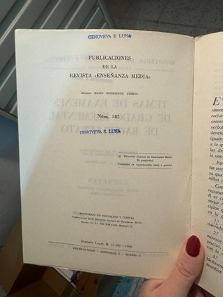 Temas de Grado Ciencias Naturales y Física y Quím