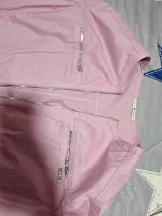 Chaqueta rosa punto Roma