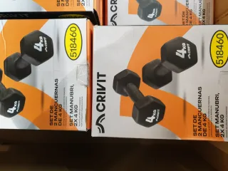 Set Mancuernas Crivit 1kg, 3kg, 4kg, 5kg