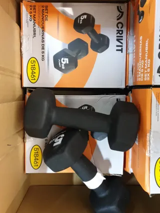 Set Mancuernas Crivit 1kg, 3kg, 4kg, 5kg