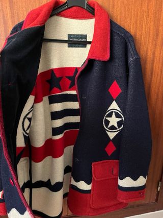 Abrigo Benetton Lana Talla 48