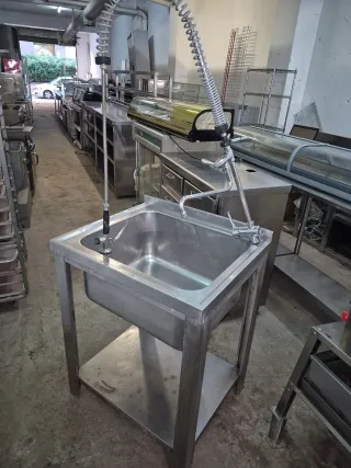 Fregadero industrial acero inoxidable