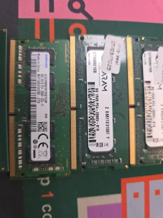 Pack 4 Memorias RAM Portátil DDR4