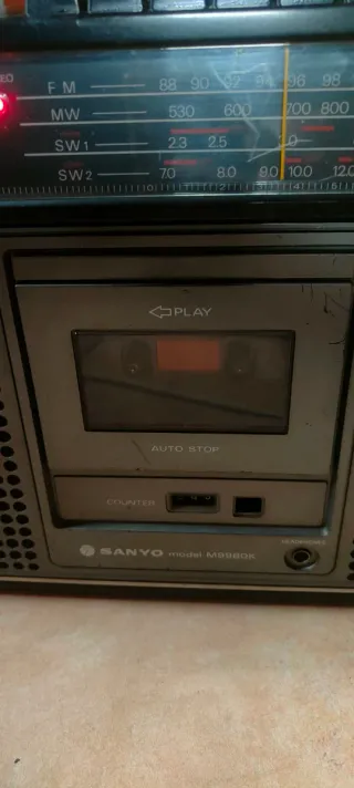 Radio FM sanyo vintage hi-fi stereo Sony JBL CVG