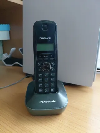 Teléfono Panasonic Negro Inalámbrico