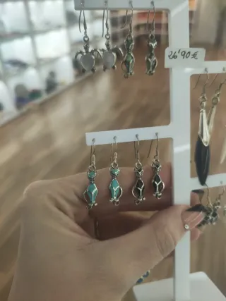 Nacar ,madre perla con trisquel,gato ,tortuga,loto