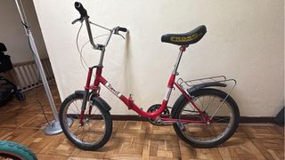 Bicicleta Torrot Plegable Roja