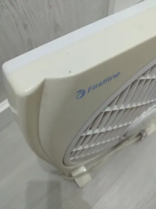 Ventilador Firstline Beige y Azul