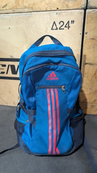 Mochila Adidas Azul y Roja