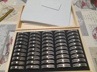 Scatola Legno HF Coin Collection