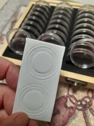 Scatola Legno HF Coin Collection